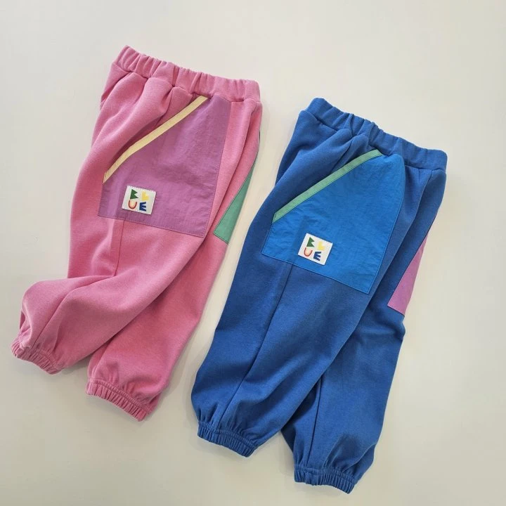 Firstblue - Korean Children Fashion - #designkidswear - Pocket Jogger Pants - 4