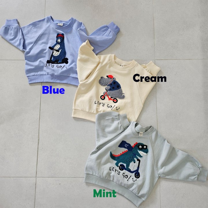 Firstblue - Korean Children Fashion - #fashionkids - Lets Go Animal Embroidery Tee - 10