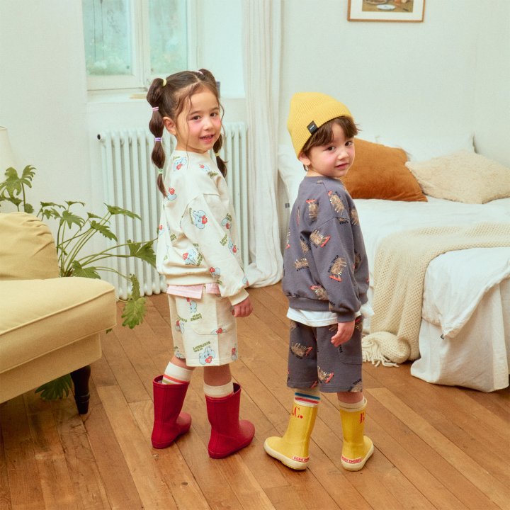 Firstblue - Korean Children Fashion - #fashionkids - Running Animal Pants - 6