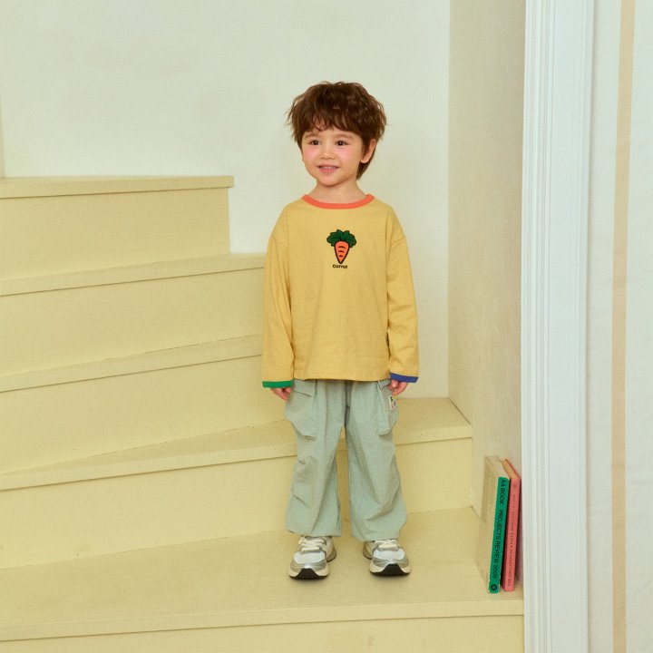 Firstblue - Korean Children Fashion - #littlefashionista - Fruit Embroidery Tee - 4