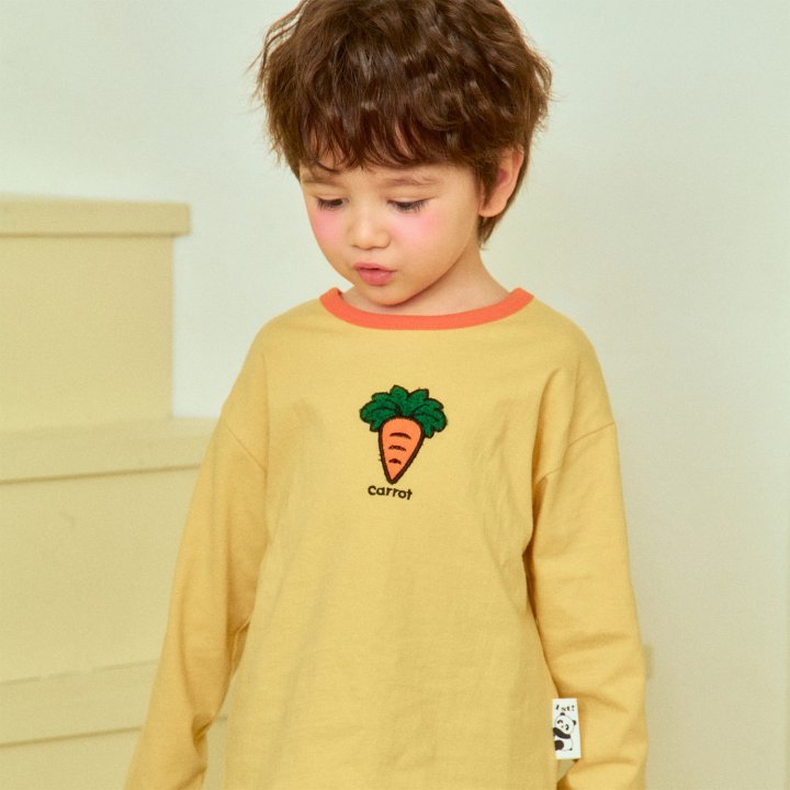 Firstblue - Korean Children Fashion - #prettylittlegirls - Fruit Embroidery Tee - 6