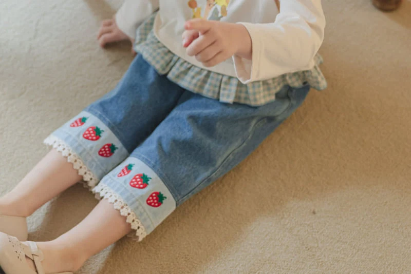 Flo - Korean Children Fashion - #fashionkids - Verina Denim Pants - 3