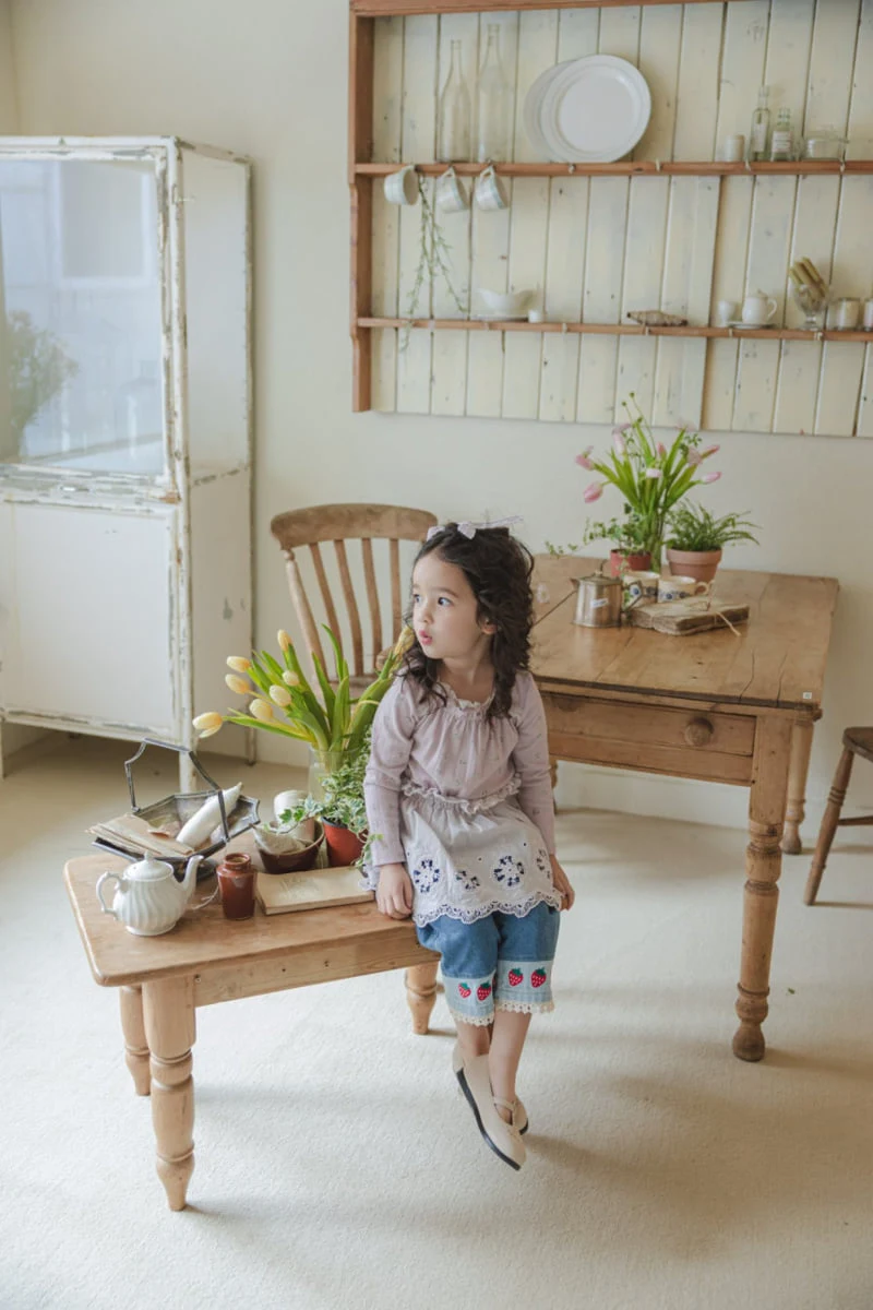 Flo - Korean Children Fashion - #kidsstore - Verina Denim Pants - 5