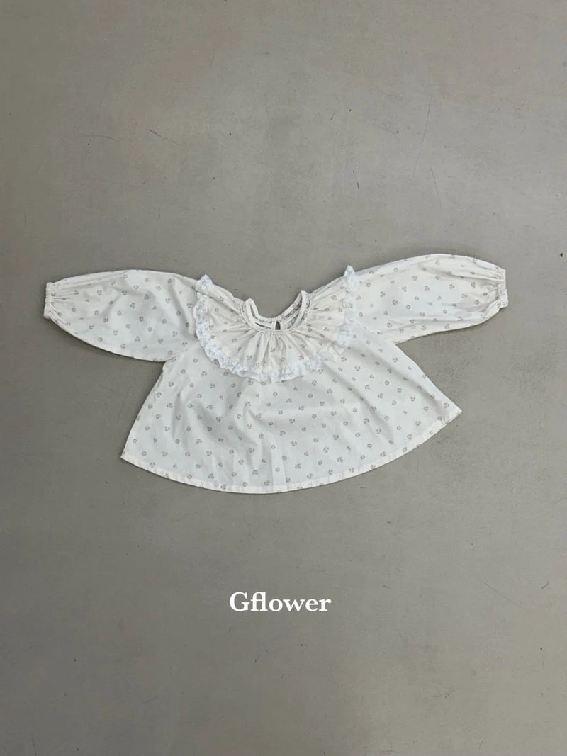 G Flower - Korean Children Fashion - #Kfashion4kids - Flower Volume Blouse - 10