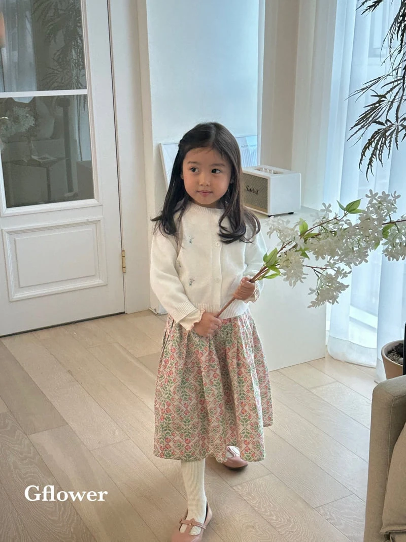 G Flower - Korean Children Fashion - #Kfashion4kids - Floral Skirt - 7