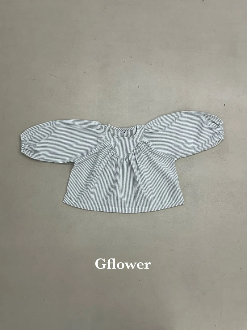 G Flower - Korean Children Fashion - #childofig - Striped Blouse - 10