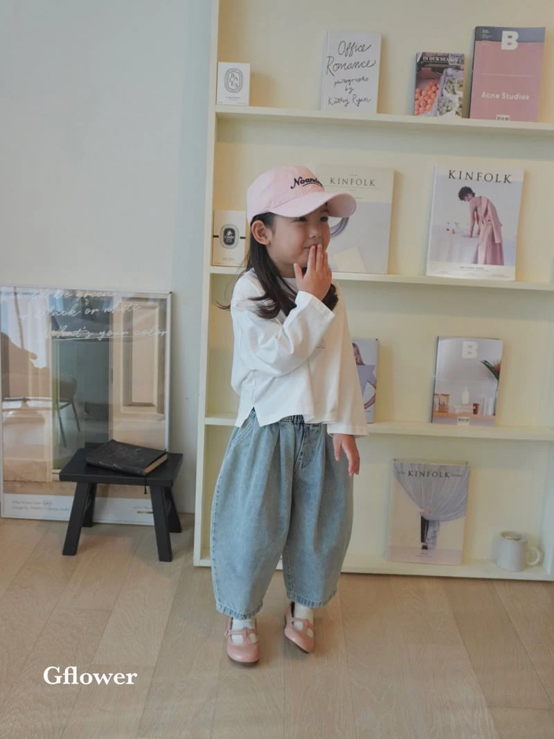 G Flower - Korean Children Fashion - #childrensboutique - Denim Jogger Pants - 3