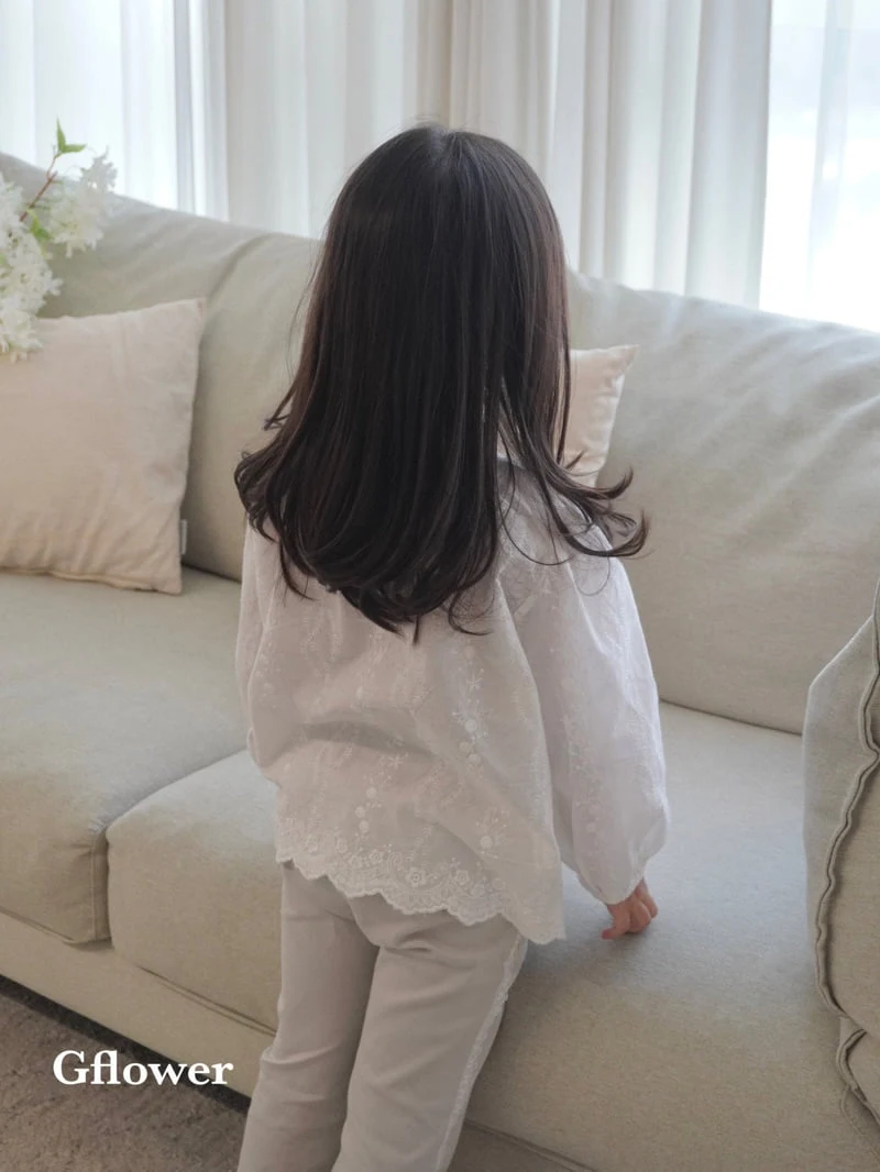 G Flower - Korean Children Fashion - #childrensboutique - Lace Blouse - 6