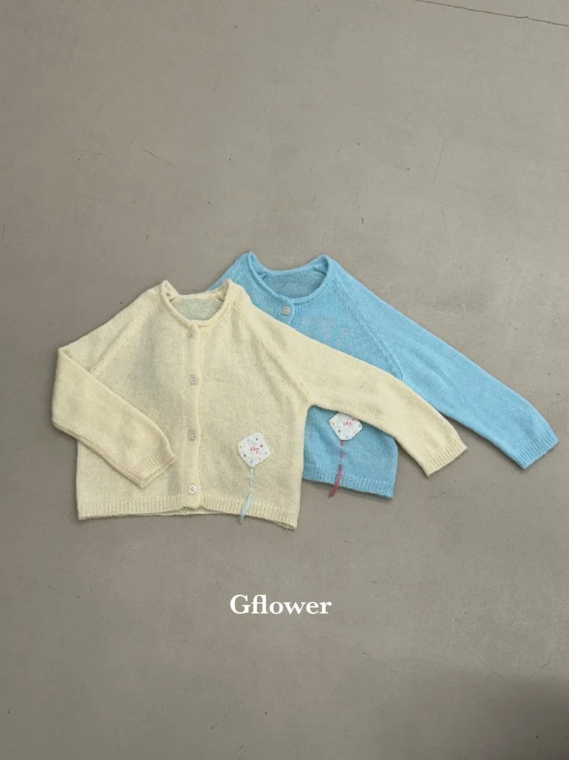 G Flower - Korean Children Fashion - #designkidswear - Patch Knit Cardigan - 9