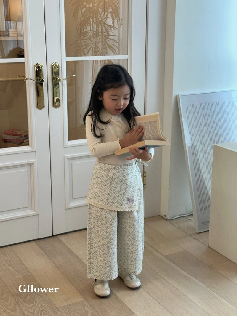 G Flower - Korean Children Fashion - #designkidswear - Flower Pants - 5