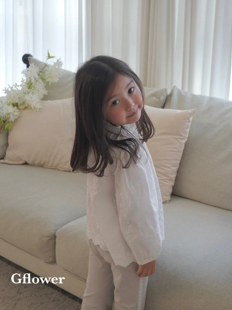 G Flower - Korean Children Fashion - #designkidswear - Lace Blouse - 7