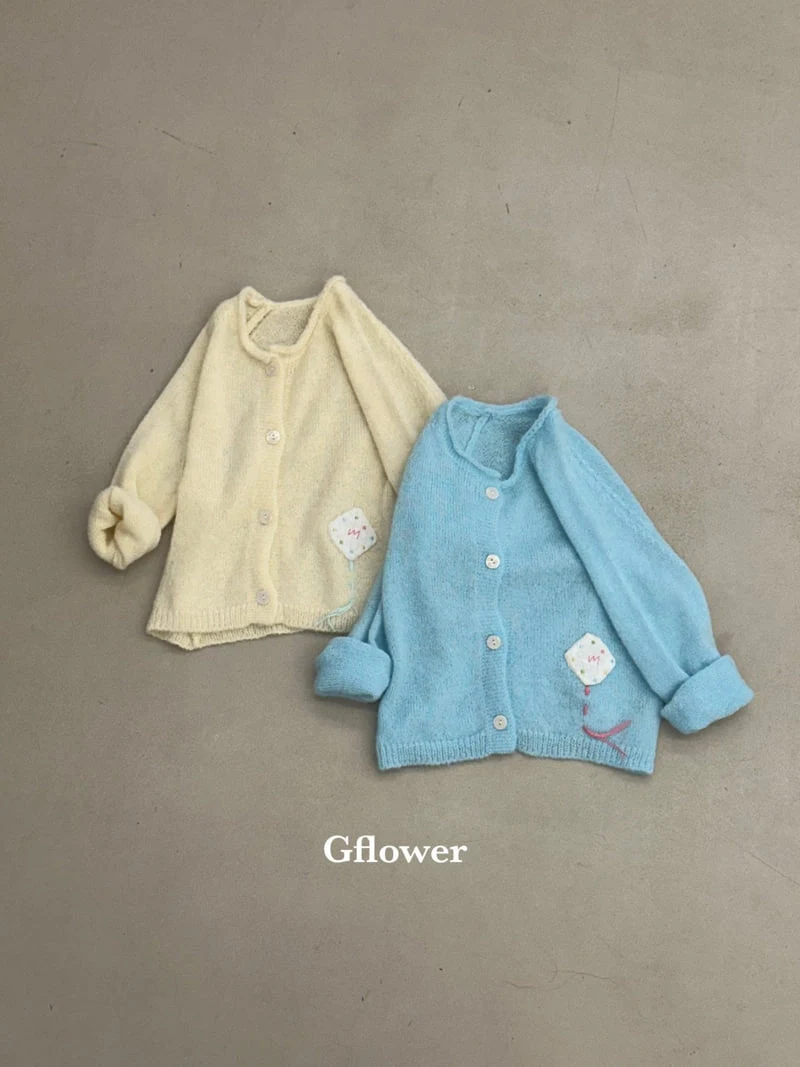 G Flower - Korean Children Fashion - #discoveringself - Patch Knit Cardigan - 10