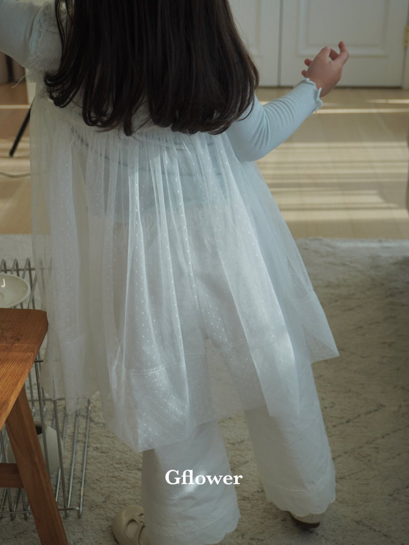 G Flower - Korean Children Fashion - #discoveringself - White Pants - 7