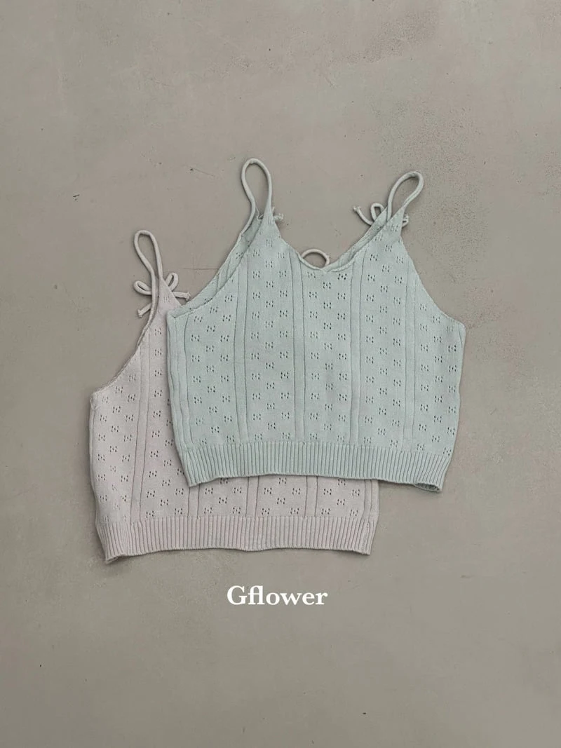 G Flower - Korean Children Fashion - #discoveringself - Ribbon Knit Vest - 10