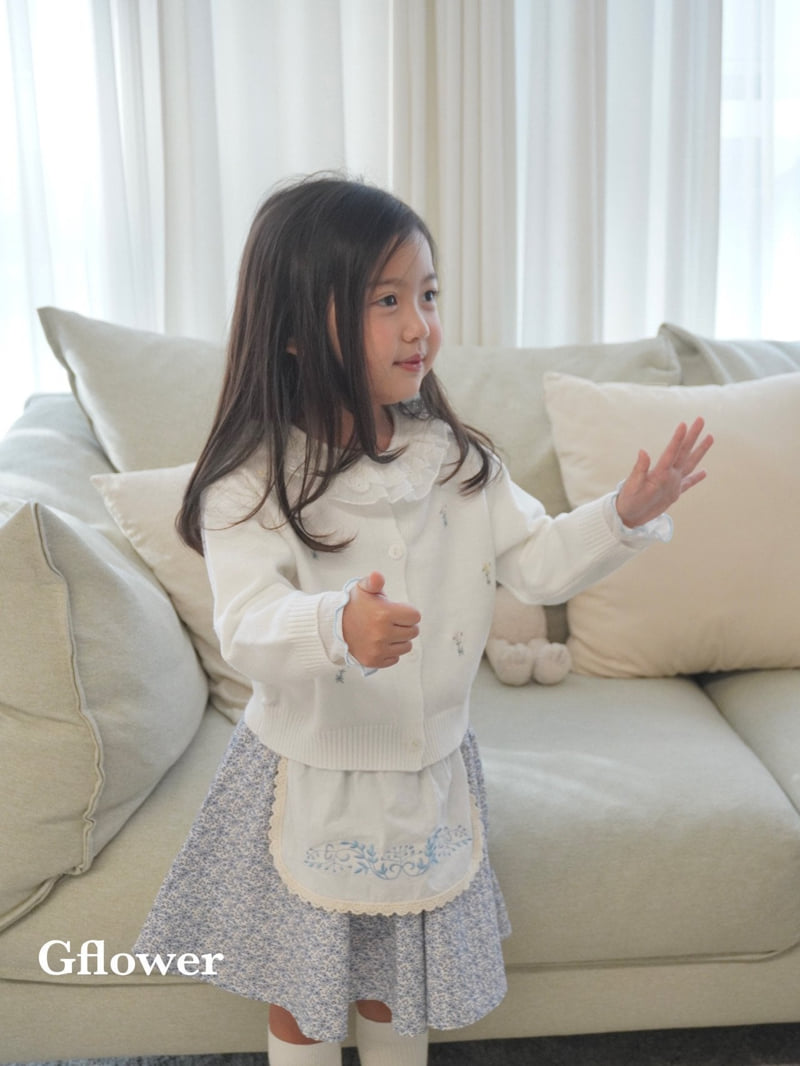 G Flower - Korean Children Fashion - #discoveringself - Lace Frill Tee - 9