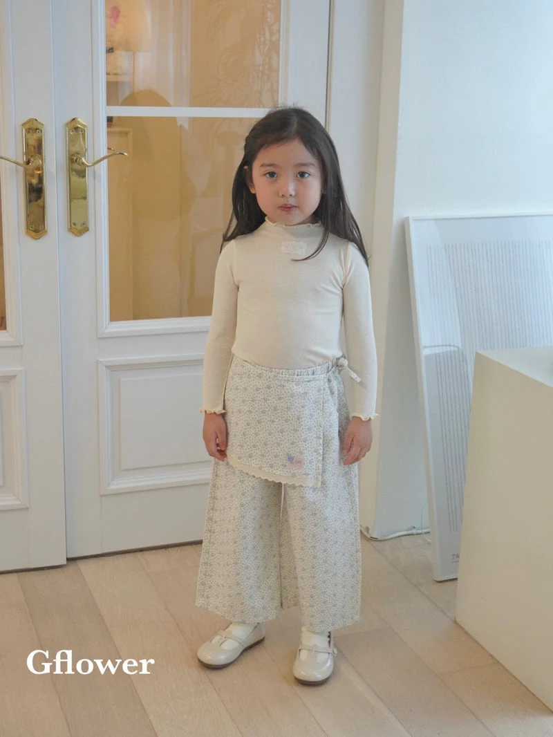 G Flower - Korean Children Fashion - #kidsshorts - Flower Pants - 8