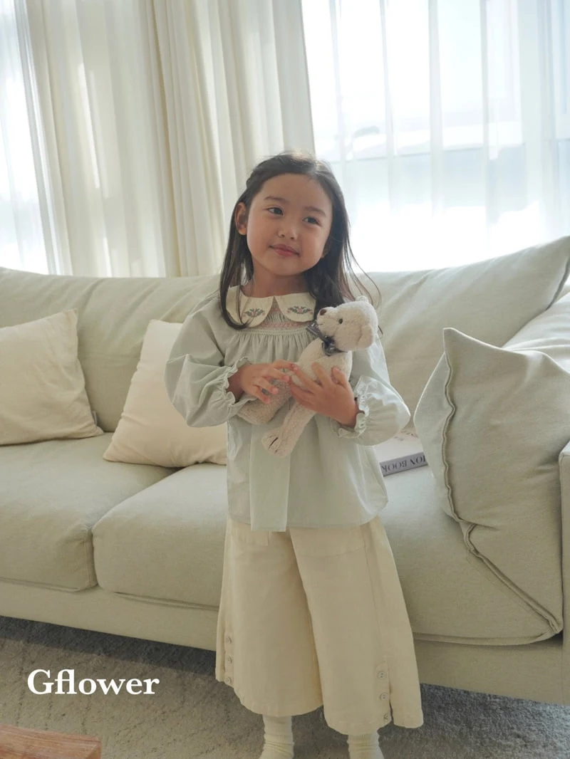 G Flower - Korean Children Fashion - #fashionkids - Button Pants - 4