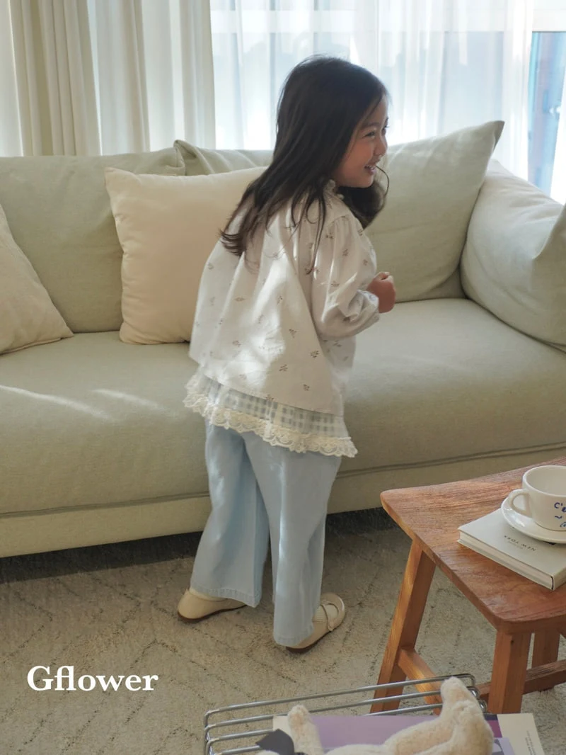 G Flower - Korean Children Fashion - #kidsstore - Flower Blouse - 2