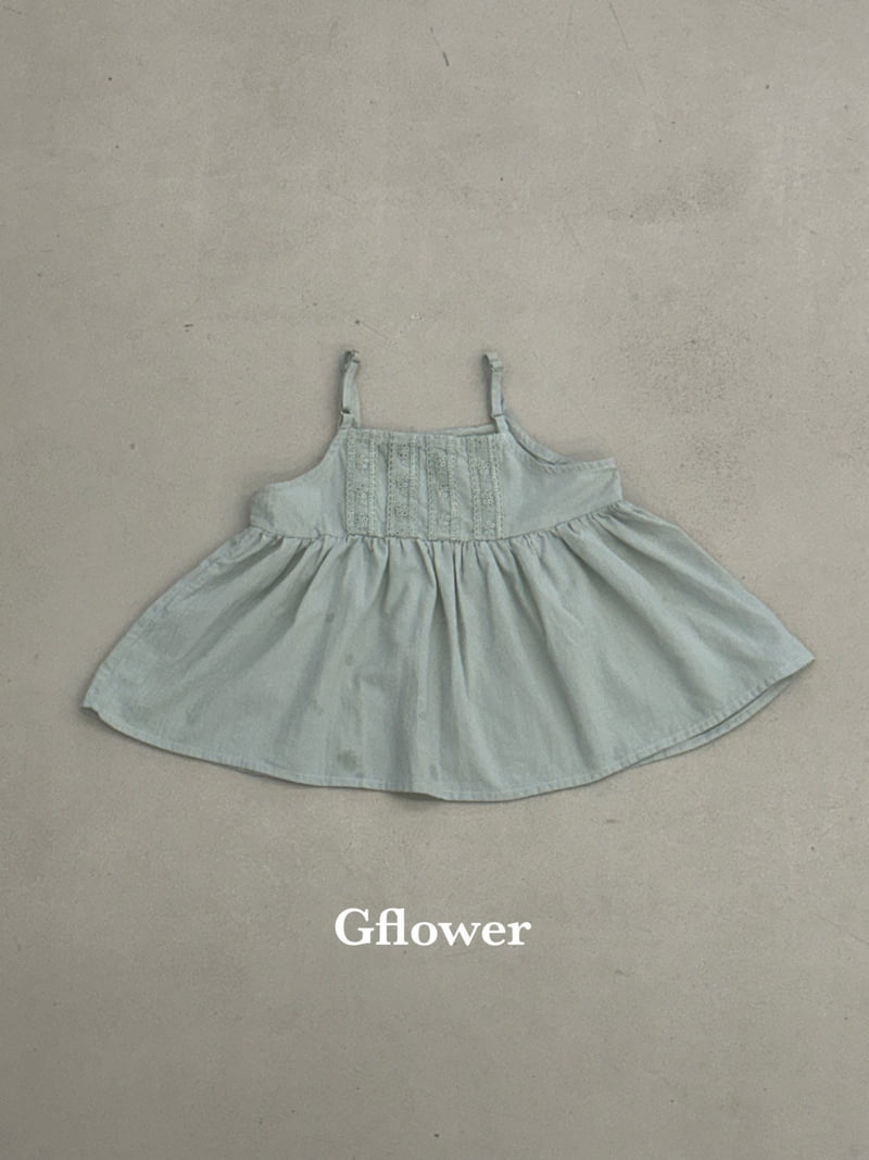 G Flower - Korean Children Fashion - #kidsstore - Lace Sleeveless - 10