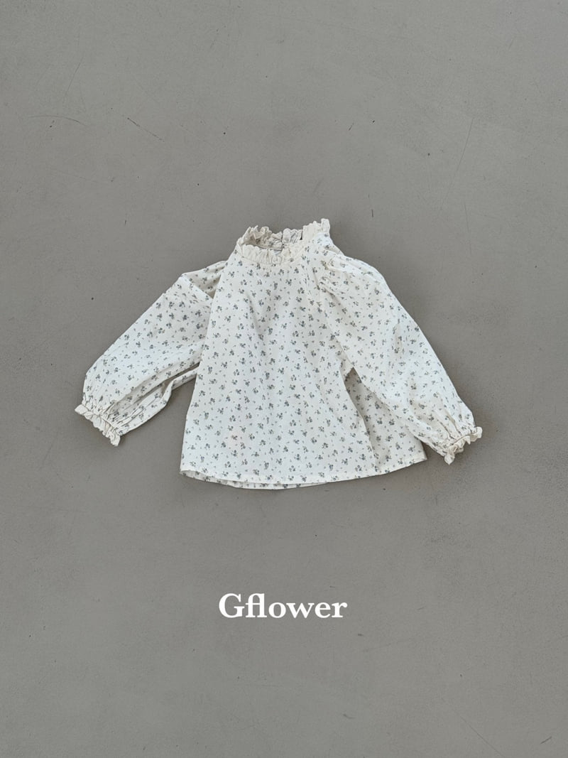 G Flower - Korean Children Fashion - #kidsstore - Flower Shirring Blouse - 9