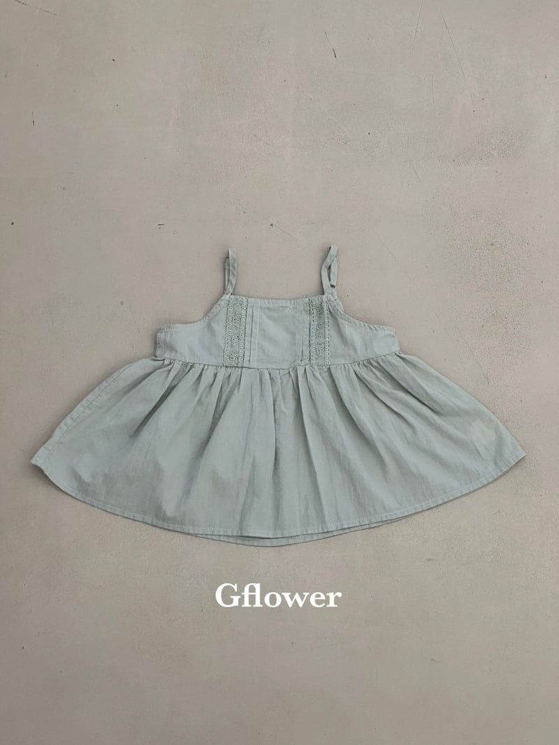 G Flower - Korean Children Fashion - #kidzfashiontrend - Lace Sleeveless - 11