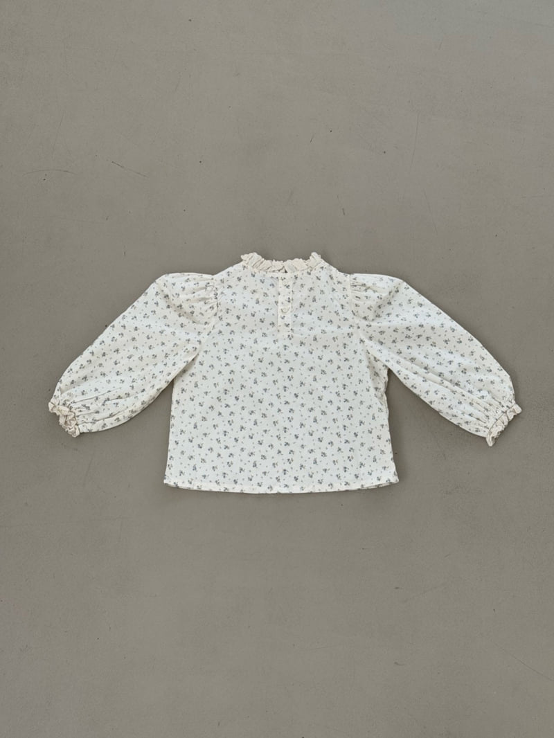 G Flower - Korean Children Fashion - #kidzfashiontrend - Flower Shirring Blouse - 10