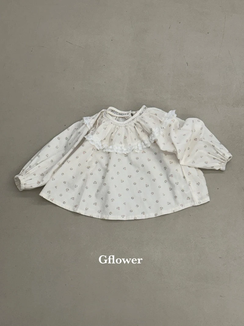 G Flower - Korean Children Fashion - #kidzfashiontrend - Flower Volume Blouse - 9