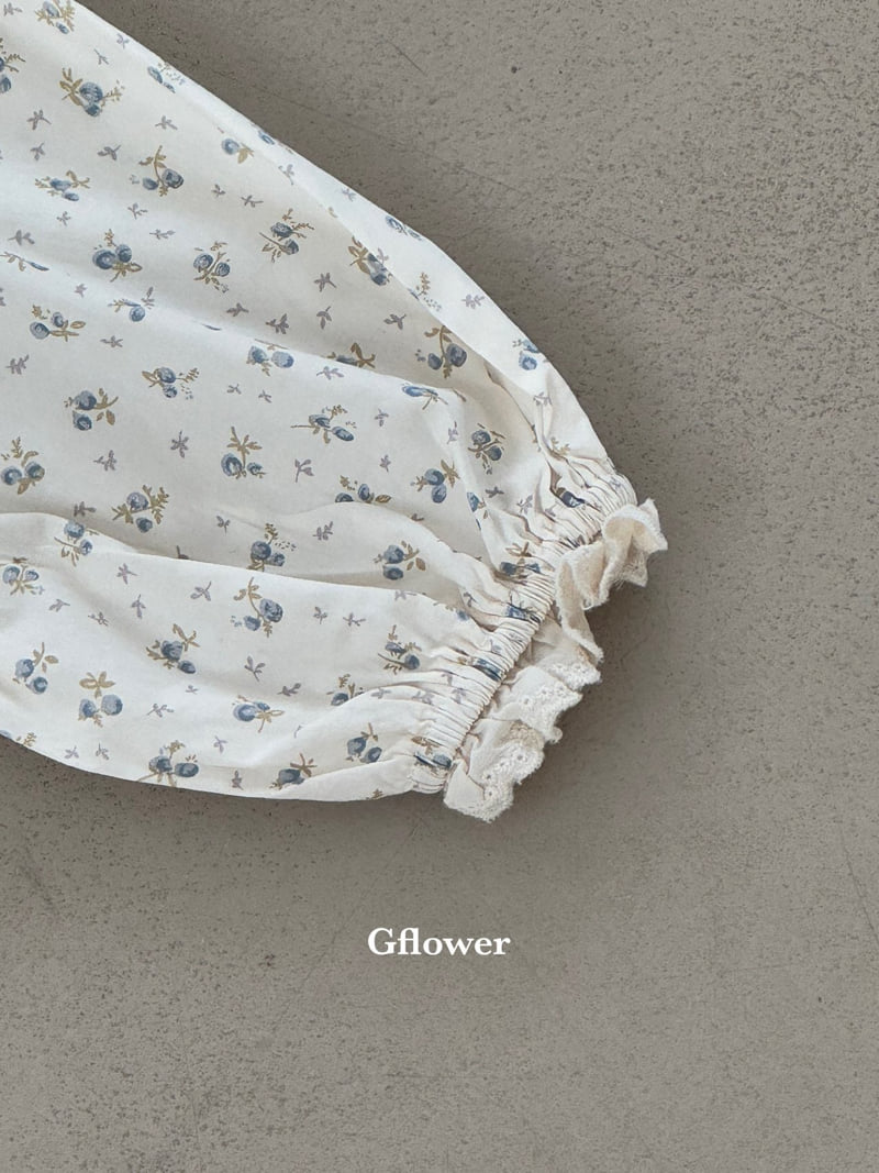 G Flower - Korean Children Fashion - #littlefashionista - Flower Shirring Blouse - 12