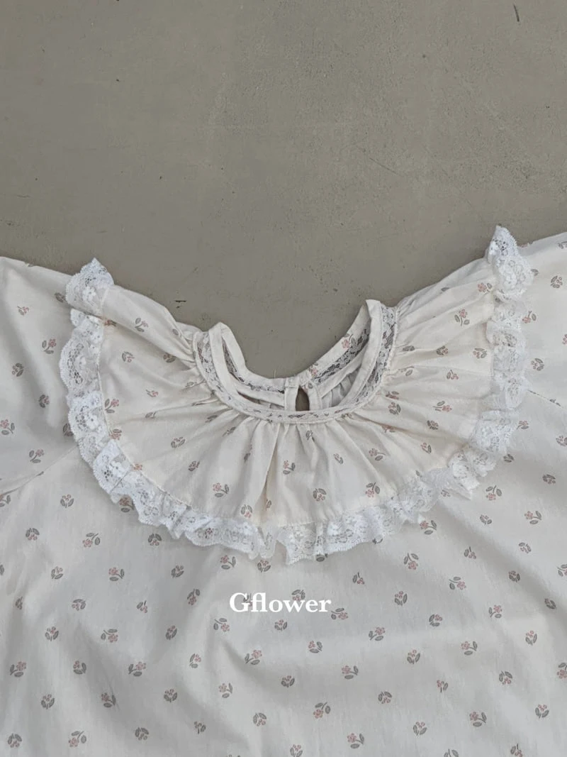 G Flower - Korean Children Fashion - #littlefashionista - Flower Volume Blouse - 11