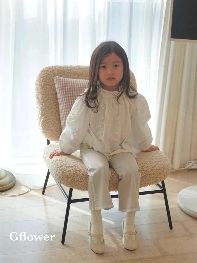 G Flower - Korean Children Fashion - #magicofchildhood - Lace Blouse