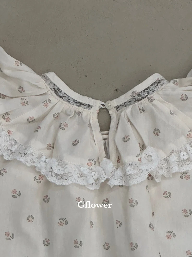 G Flower - Korean Children Fashion - #magicofchildhood - Flower Volume Blouse - 12