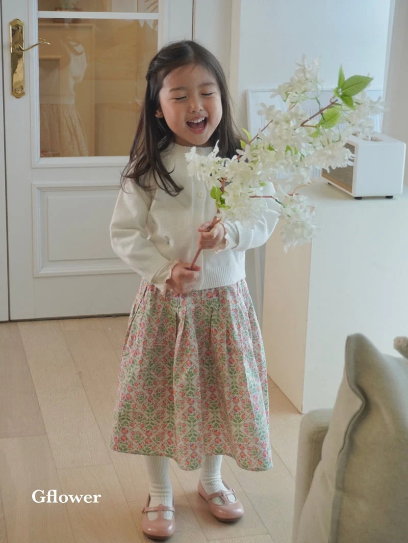 G Flower - Korean Children Fashion - #minifashionista - Floral Skirt - 10