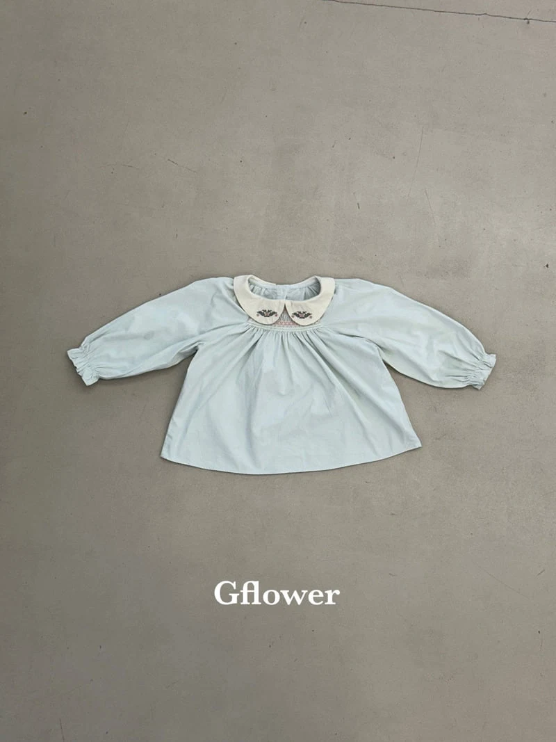 G Flower - Korean Children Fashion - #prettylittlegirls - Embroidered Blouse - 10