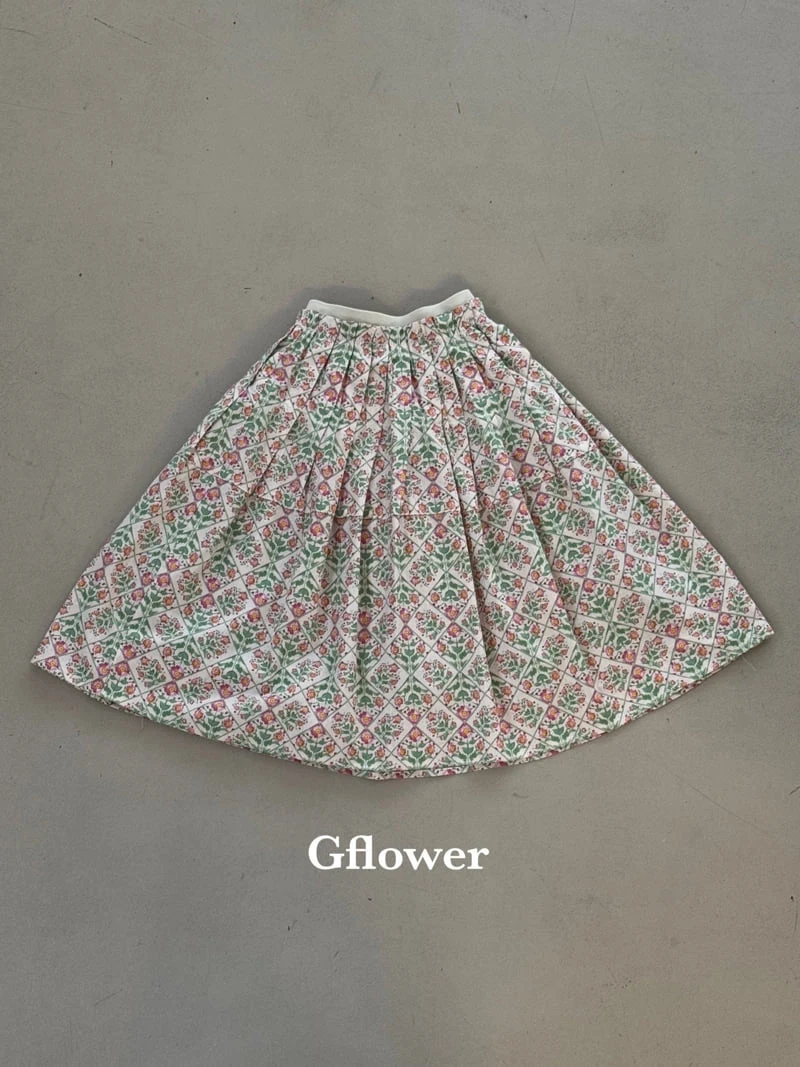 G Flower - Korean Children Fashion - #prettylittlegirls - Floral Skirt - 11