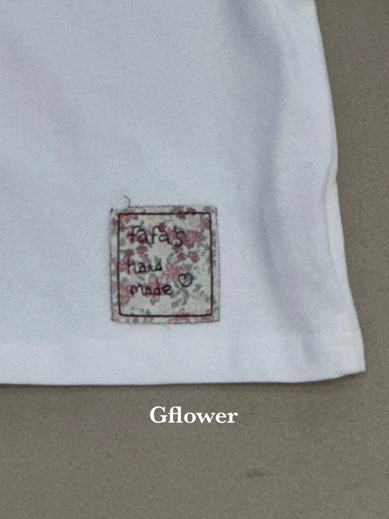 G Flower - Korean Children Fashion - #toddlerclothing - White Volume Tee - 11