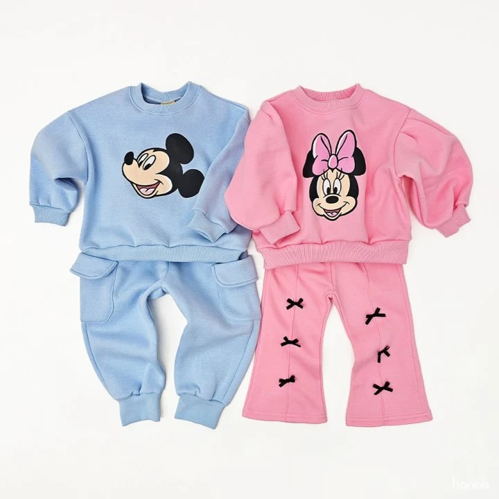 Hanab - Korean Children Fashion - #stylishchildhood - Basic D Top Bottom Set