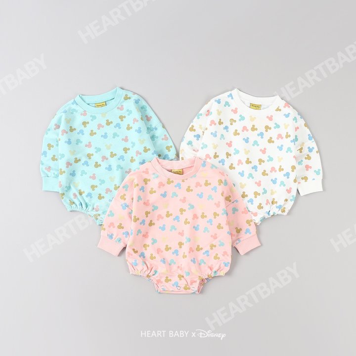 Heart Baby - Korean Baby Fashion - #babyboutiqueclothing - Round M Suit