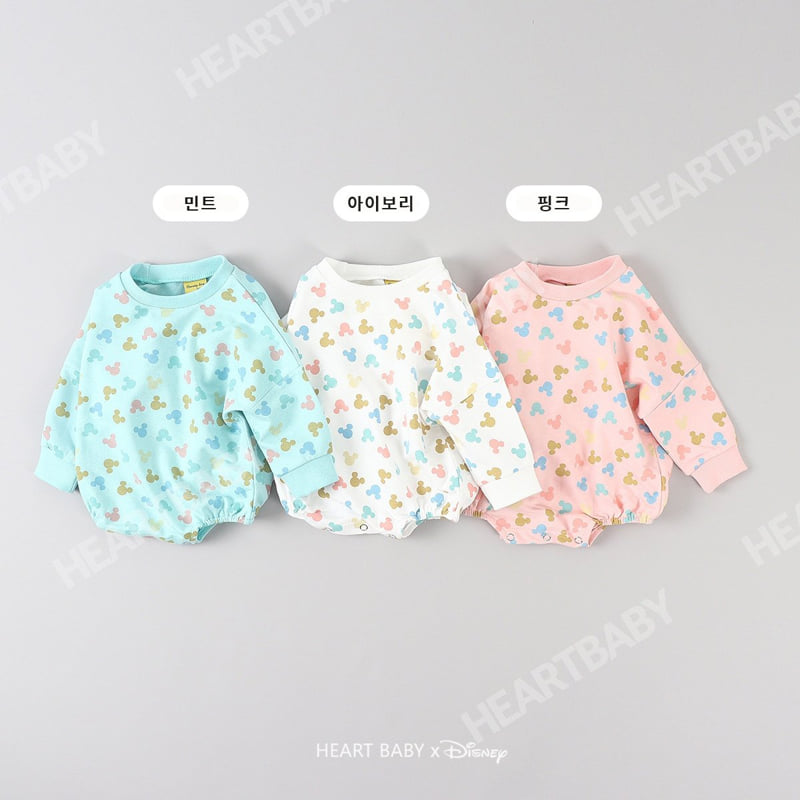 Heart Baby - Korean Baby Fashion - #babyclothing - Round M Suit - 2