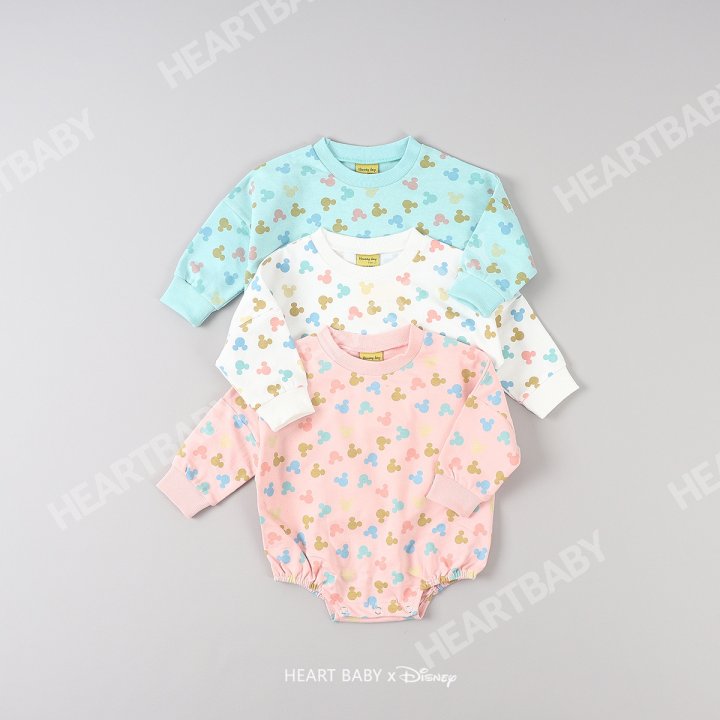 Heart Baby - Korean Baby Fashion - #babyfashion - Round M Suit - 4