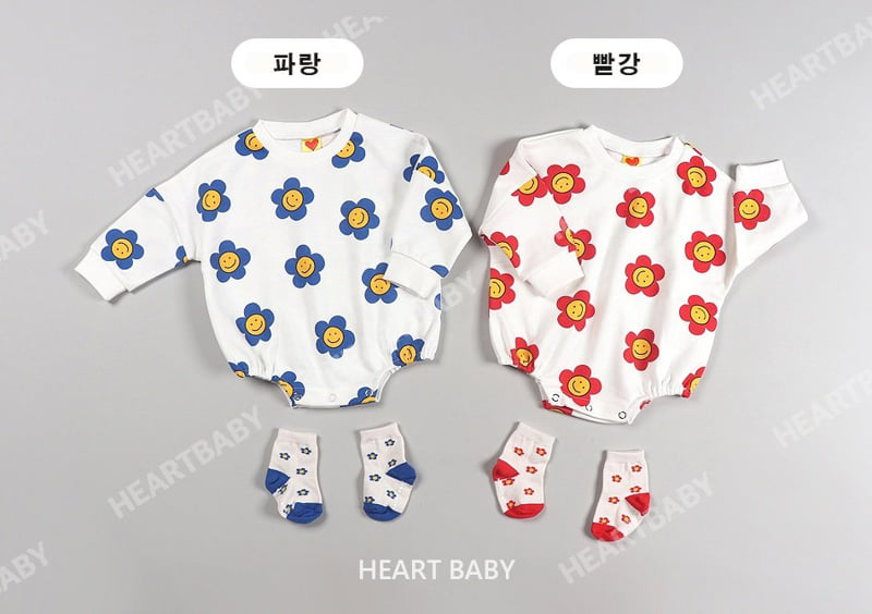 Heart Baby - Korean Baby Fashion - #babylifestyle - Daisy Suit - 2