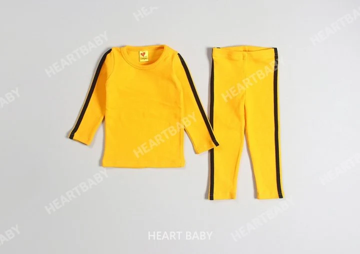 Heart Baby - Korean Baby Fashion - #babyoninstagram - Bruce Lee Suit - 4