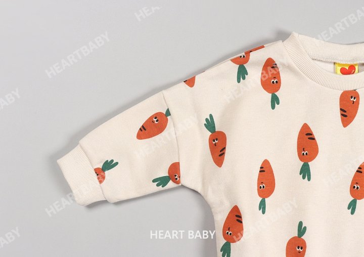 Heart Baby - Korean Baby Fashion - #smilingbaby - Carrot Suit - 8