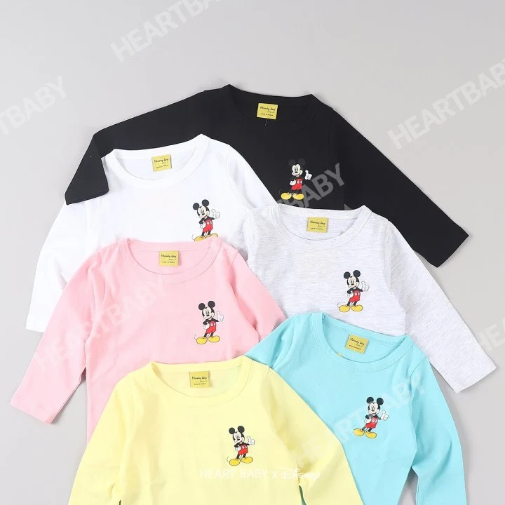 Heart Baby - Korean Children Fashion - #childofig - Thumb M Basic Tee - 8