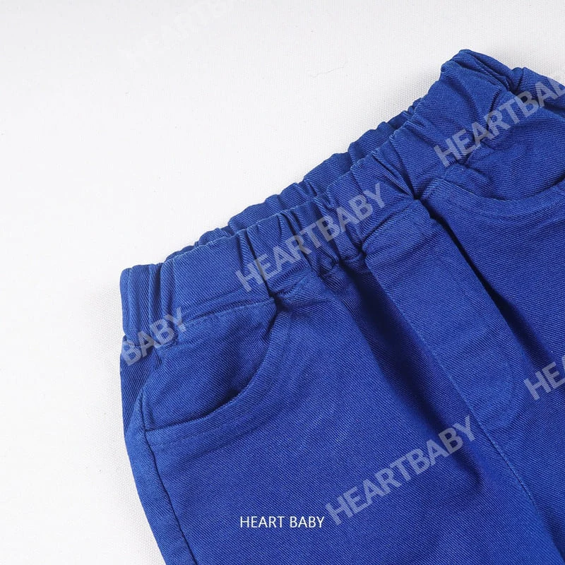 Heart Baby - Korean Children Fashion - #kidsstore - Wide Cotton Span Pants - 10