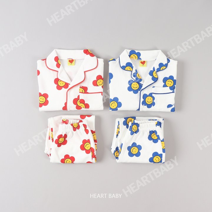 Heart Baby - Korean Children Fashion - #magicofchildhood - Daisy Pajama Set - 6