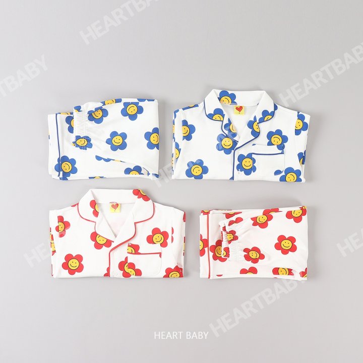 Heart Baby - Korean Children Fashion - #minifashionista - Daisy Pajama Set - 7