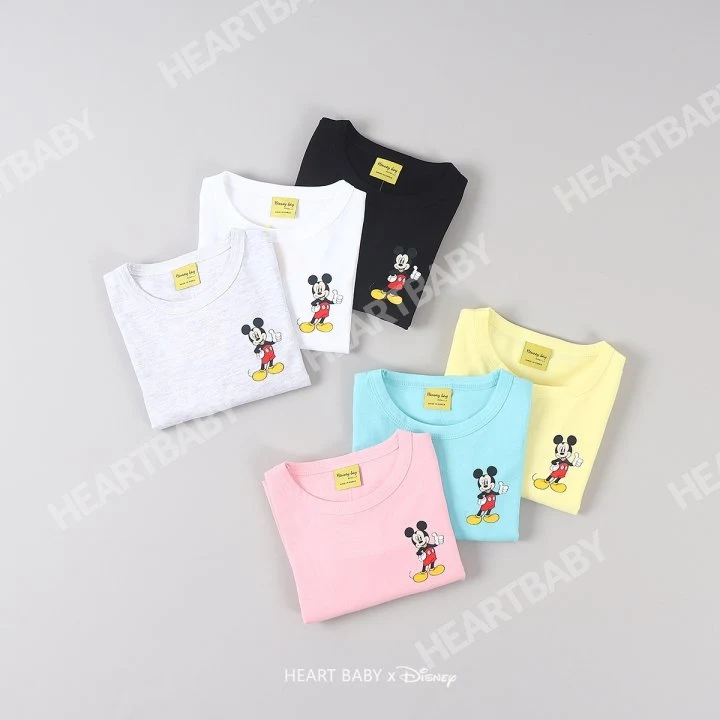 Heart Baby - Korean Children Fashion - #minifashionista - Thumb M Basic Tee - 5