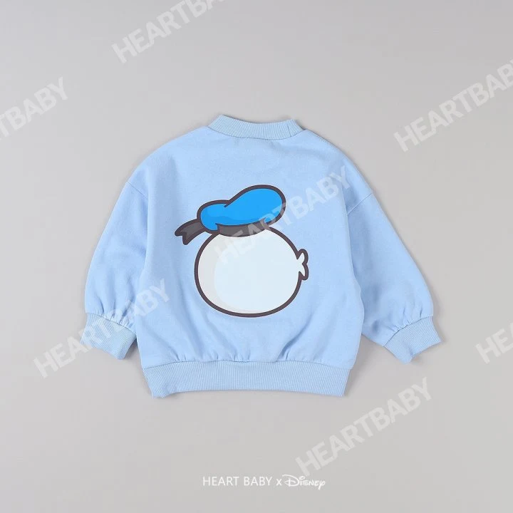 Heart Baby - Korean Children Fashion - #stylishchildhood - M Friends Face Top Bottom Set - 9