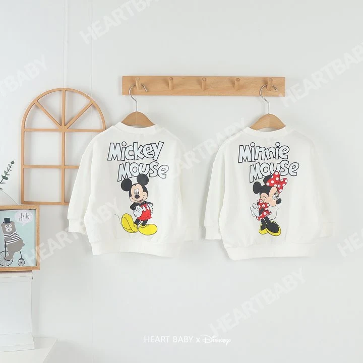 Heart Baby - Korean Women Fashion - #momslook - Adult M Sweatshirts - 6