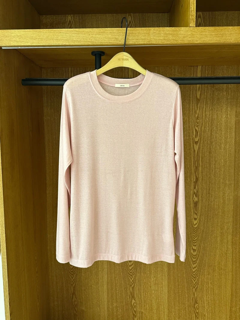 Hiyann - Korean Women Fashion - #restrostyle - Tencel Basic Tee - 5